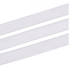 Fabric Ribbon ± 16mm Light gray